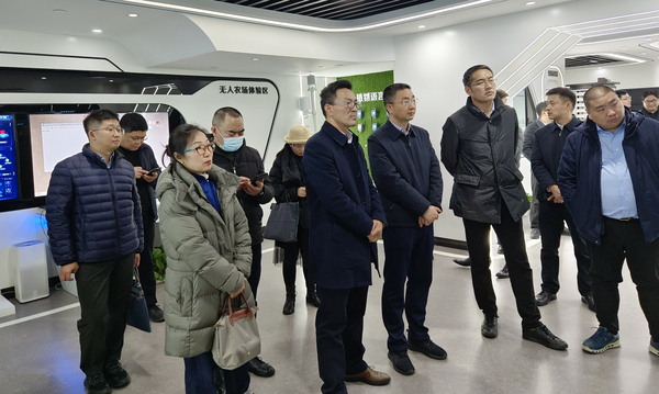农业农村部信息中心与四川彭州、崇州市联合调研组赴金年会考察